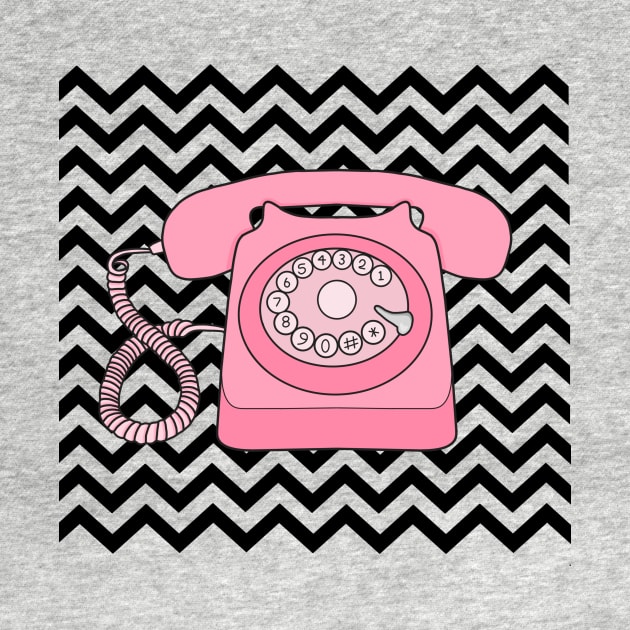 Pink phone by Jasmwills